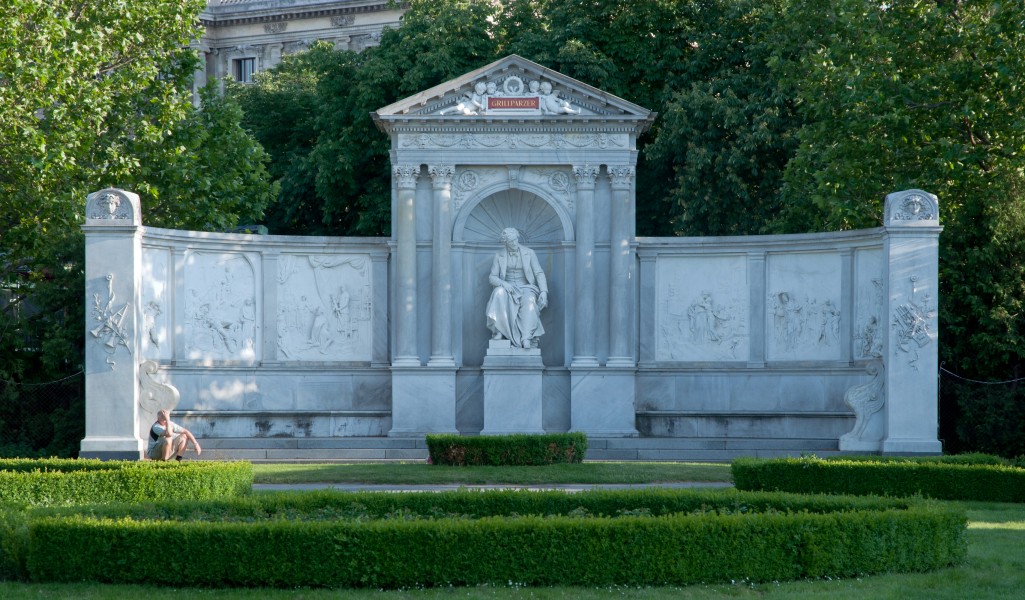 Grillparzer monument - Vienna