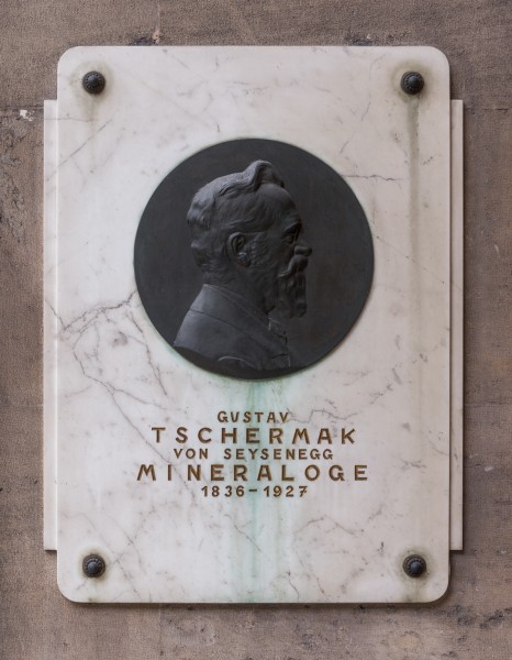 Gustav Tschermak (Nr. 28) Bust in the Arkadenhof, University of Vienna-1339