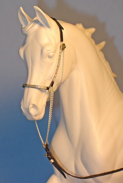 Hand made 1 8th of life size scale Arabian Show Halter (3577514308)