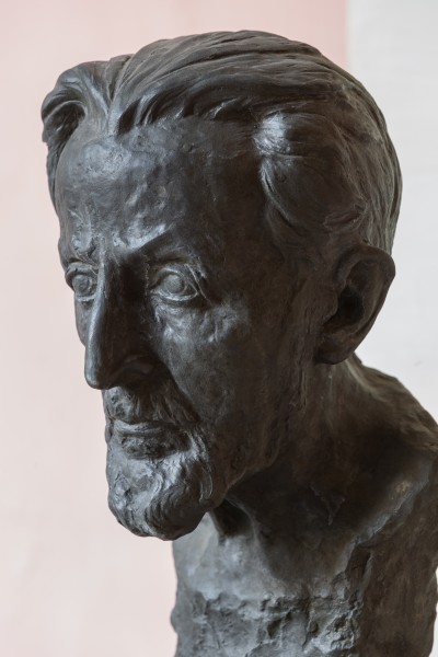 Hans Horst Meyer (1853-1939), Nr. 78, bust (marble) in the Arkadenhof of the University of Vienna-1359