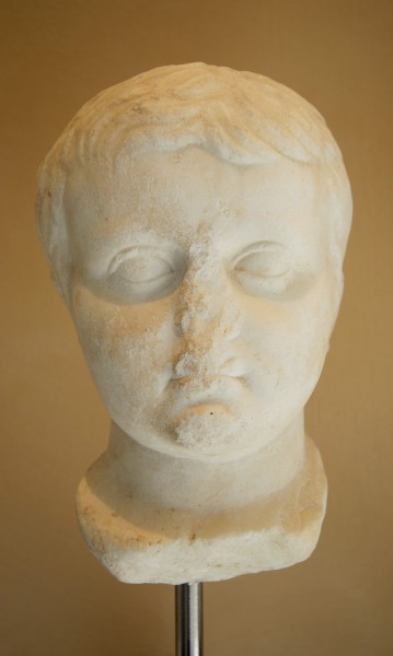 Head of boy in Museum of Taranto