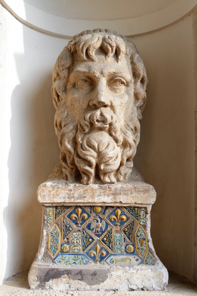 Head of Jupiter in Villa d'Este (Tivoli)