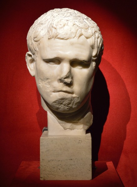 Head of Marcus Vipsanius Agrippa in Museo Nazionale Romano