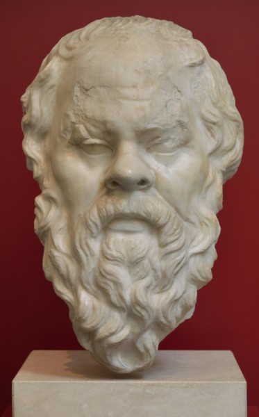 Head of Socrates in Palazzo Massimo alle Terme (Rome)