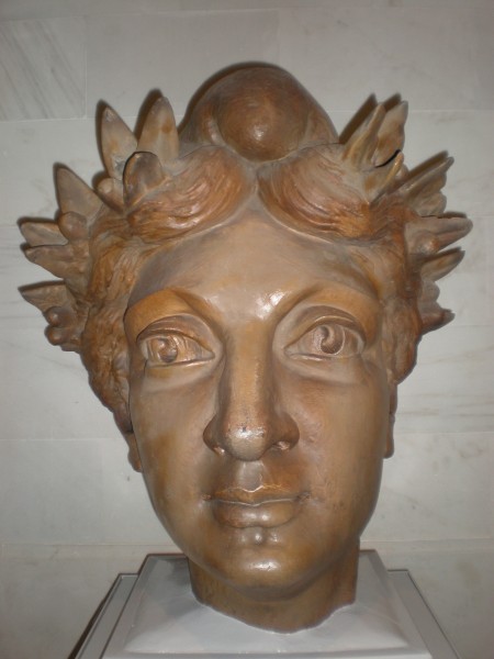 Head of the Goddess of Progress front