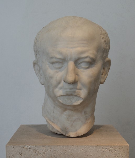 Head of Vespasianus in Palazzo Massimo