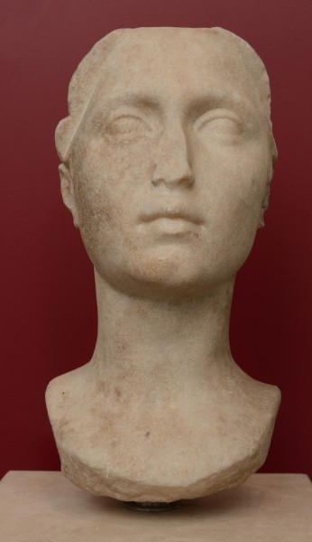 Head of woman Palazzo Massimo alle Terme (Rome)