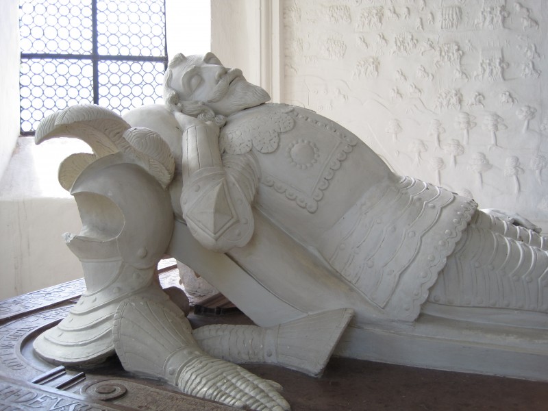 Herman Wrangels gravmonument i Skoklosters kyrka