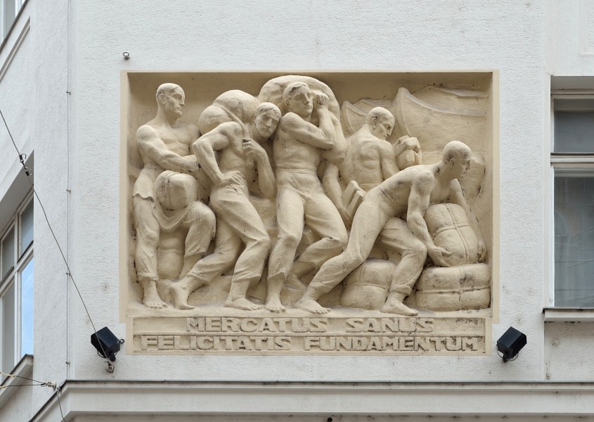 Herrengasse 12 relief 01, Vienna