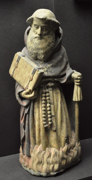 Hl Antonius im Feuer Liebieghaus 37
