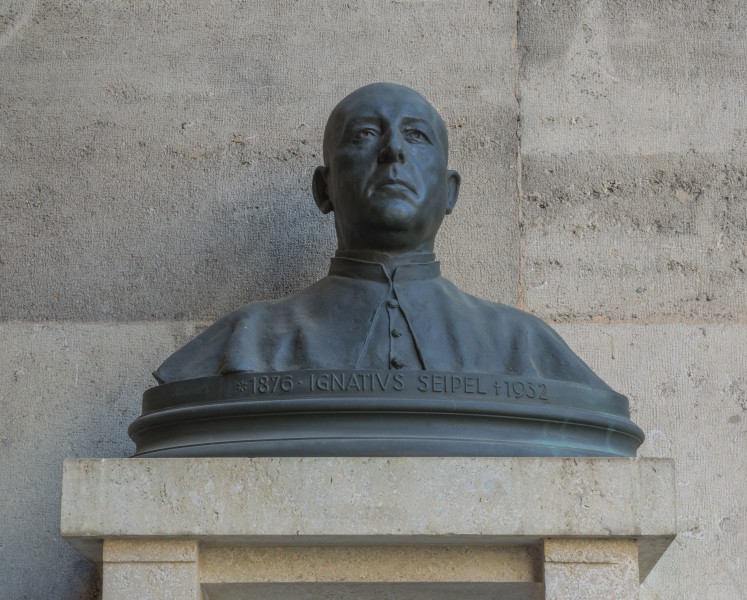 Ignaz Seipel (Nr. 51) Bust in the Arkadenhof, University of Vienna-2124