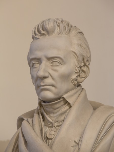 Joseph Johann von Littrow, Balneologist - Bust in the Aula of the Academy of Sciences, Vienna - hu -8642