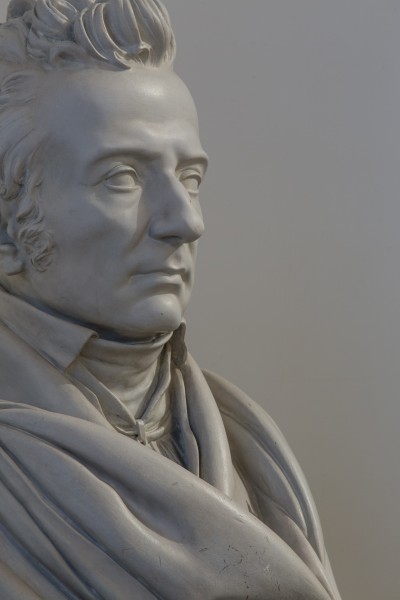 Joseph Johann von Littrow, Balneologist - Bust in the Aula of the Academy of Sciences, Vienna - hu - 8596