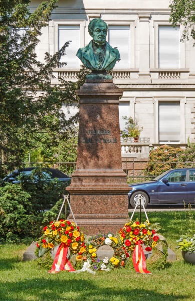 Karl von Drais memorial Karlsruhe 01
