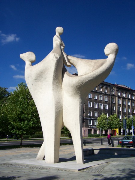 Katowice - Koszutka - Pomnik rodziny