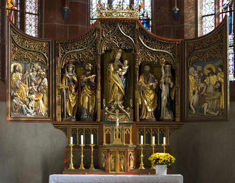 Klosterkirche hirschhorn altar