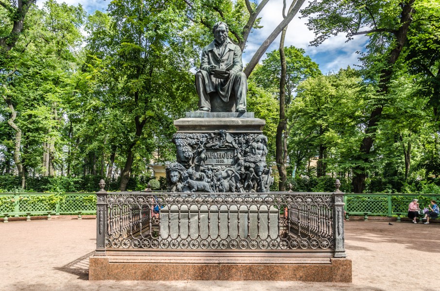 Krylov monument in SPB 01