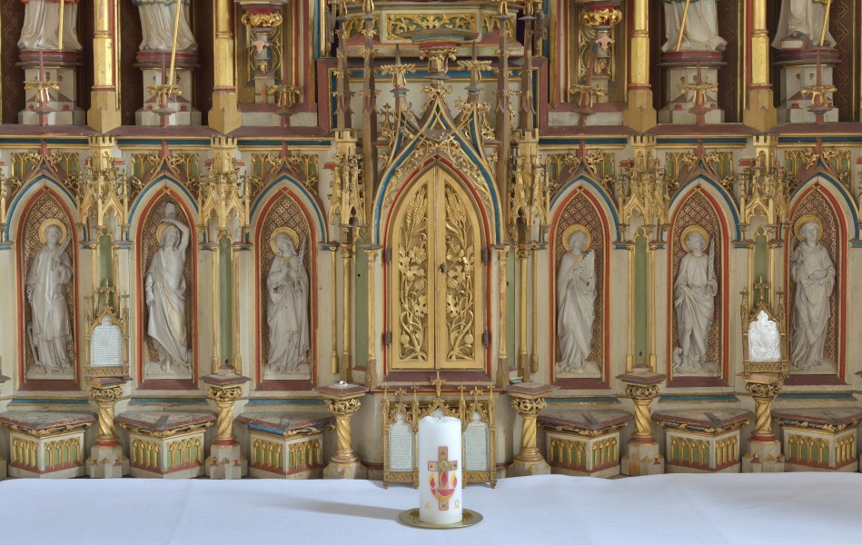 Liebfrauenkirche Säben Marienkapelle Altar sechs Märtyrer