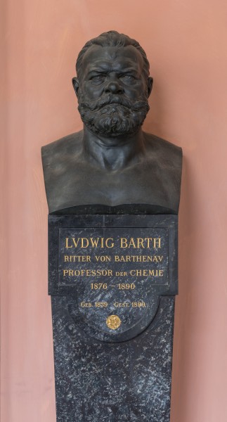 Ludwig Barth von Barthenau (Nr. 47) Bust in the Arkadenhof, University of Vienna-1368