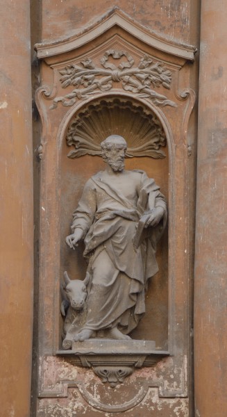 Luke the Evangelist on Santissima Trinità dei Pellegrini