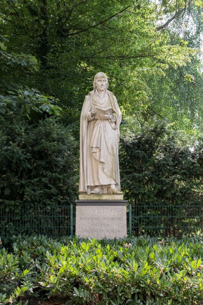 Münster, Denkmal -Bernhard Overberg- -- 2016 -- 3899