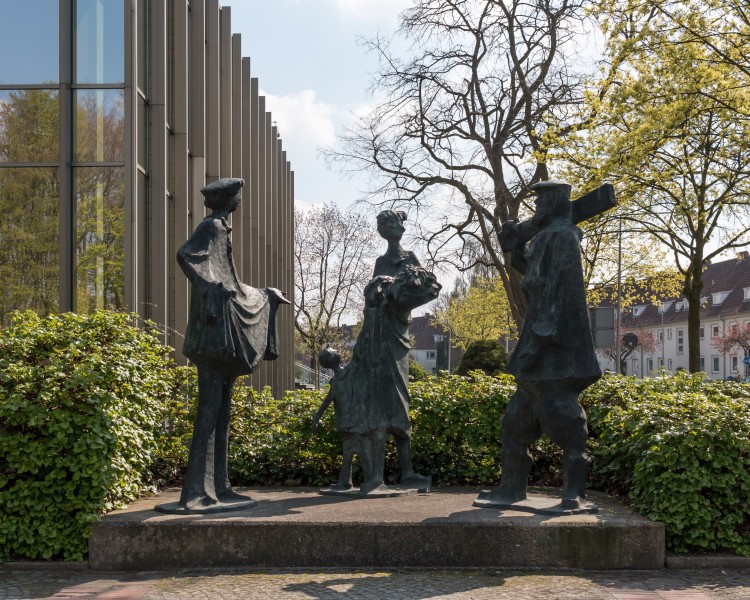 Münster, Skulptur an der WL-Bank -- 2016 -- 1921