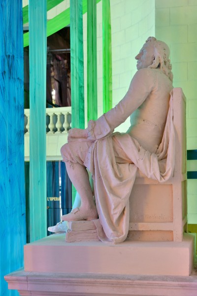 Mahlknecht statue of Corneille at the Graslin Opera Nantes 