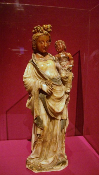 Mare de Déu Viatgera, anònim català, procedeix de la cartoixa de Valldecrist, Museu Catedralici de Sogorb