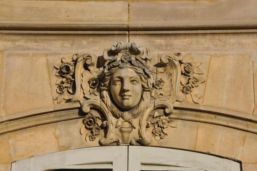 Mascarons of the Château de Bois-Préau in Rueil-Malmaison, France 003
