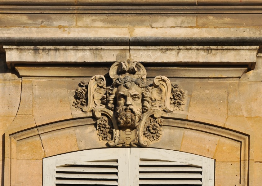 Mascarons of the Château de Bois-Préau in Rueil-Malmaison, France 004