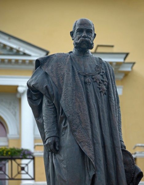 Monument to Franz Joseph I of Austria in Františkovy Lázně, Czech Republic