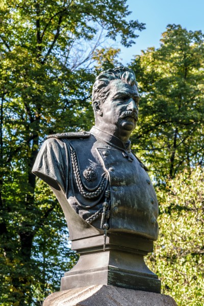 Monument to Przhevalsky in Alexander Garden
