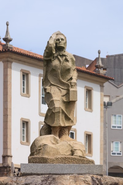 Monumento ó mariñeiro descoñecido. A Guarda. Galiza G15