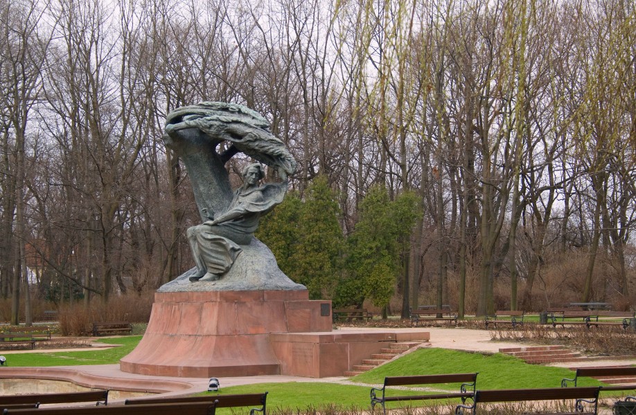 Monumento a Fryderyk Chopin, Parque Łazienki, Varsovia, Polonia3