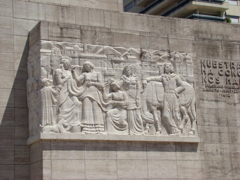 Monumento a la Bandera - Relieve 1