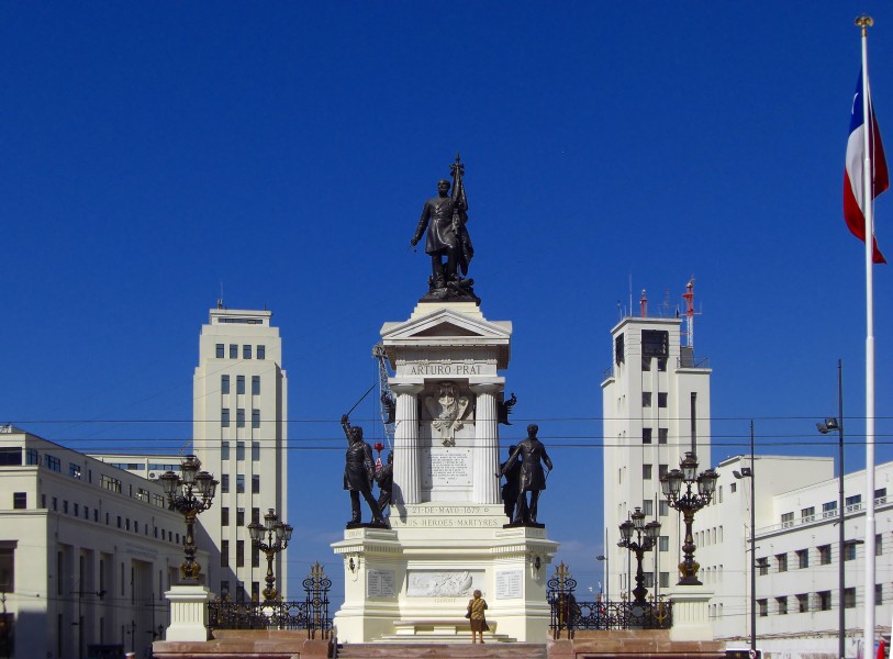 Monumento a los héroes de Iquique, Valparaíso, Chile1