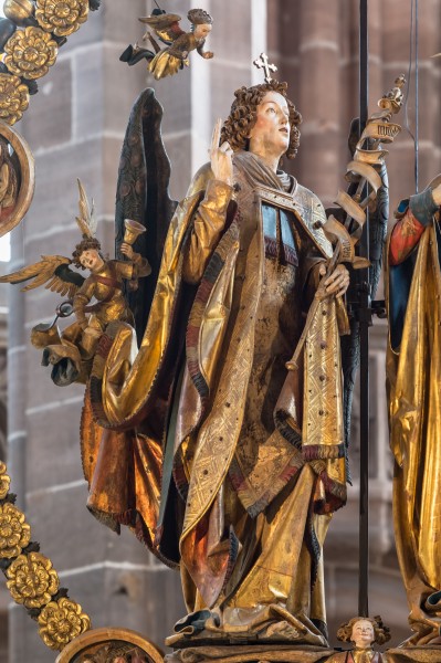 Nürnberg St. Lorenz Englischer Gruß Gabriel 02