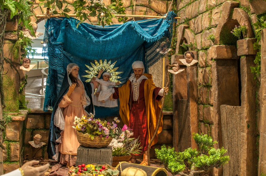 Nativity in Avenida Paulista, São Paulo, Brazil