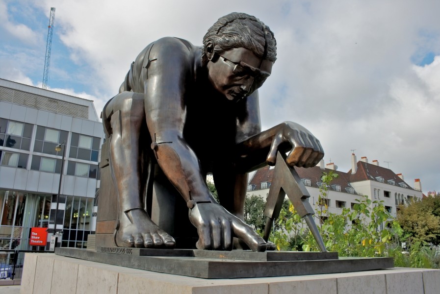 Newton by Paolozzi 1
