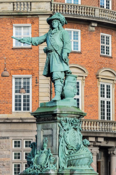 Niels Juel statue Copenhagen Denmark