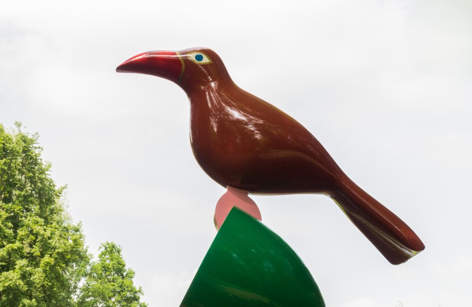 Nomen Nescio. Kunstwerk van André Boone. Locatie Hortus Haren 02