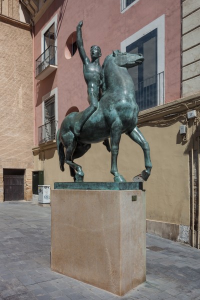 O atleta moderno. Pablo Gargallo. Zaragoza Z26