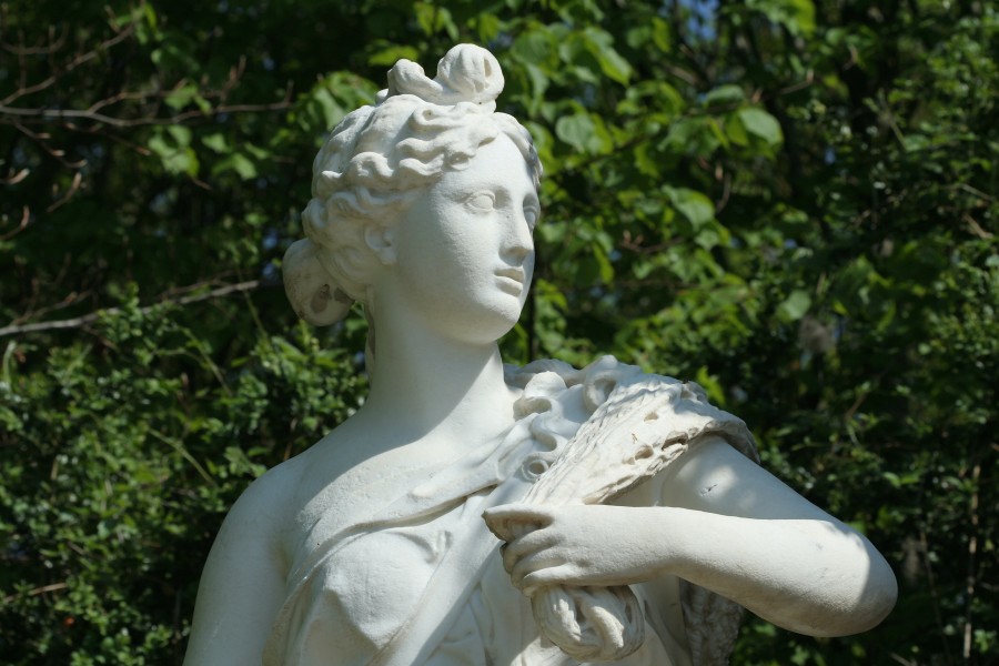 Parc de Versailles, Bosquet des Dômes, Nymphe de Diane, Anselme Flamen 03