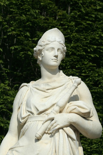 Parc de Versailles, demi-lune du bassin d'Apollon, Junon, Jean-Jacques Clérion 02