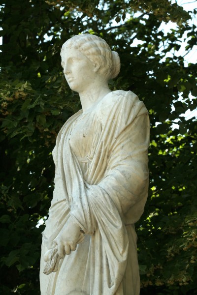 Parc de Versailles, demi-lune du bassin de Neptune, Faustine, Nicolas Frémery d'après l'antique 07