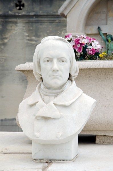 Paris - Cimetière du Montparnasse - Edgar Quinet 2