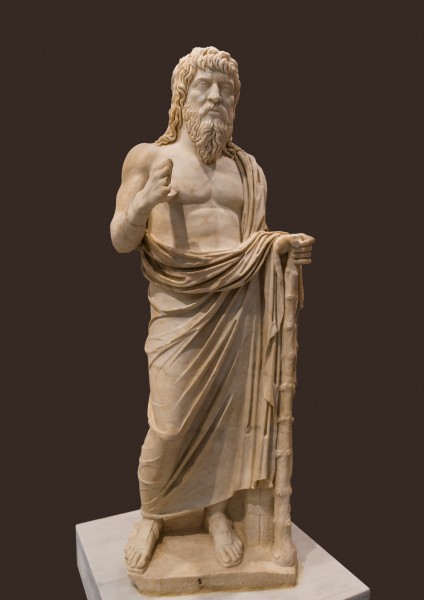 Philosopher probably Apollonius of Tyana Heraklion museum original