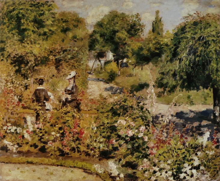 Pierre-Auguste Renoir - Jardin à Fontenay
