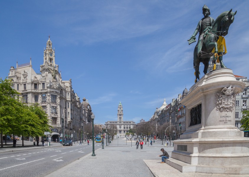 Praça da Liberdade, Oporto, Portugal, 2012-05-09, DD 03