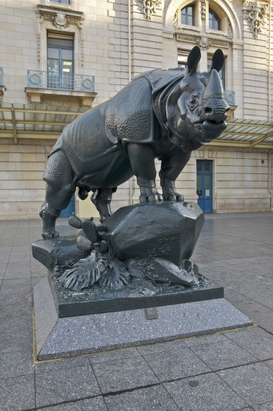 Rhinocéros Jacquemart musée d'Orsay RF 3753